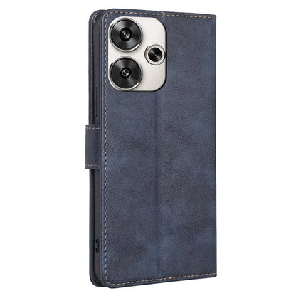 For Xiaomi Redmi Turbo 3 5G / Poco F6 5G Case RFID Blocking Leather Flip Phone Cover Magnetic Clasp