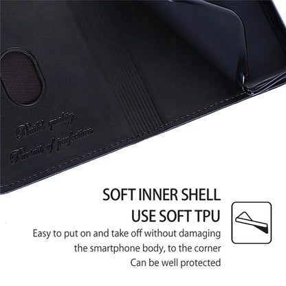 For Xiaomi Redmi Turbo 3 5G / Poco F6 5G Folio Case with Card Slots PU Leather Stand Magnetic Closure Phone Cover