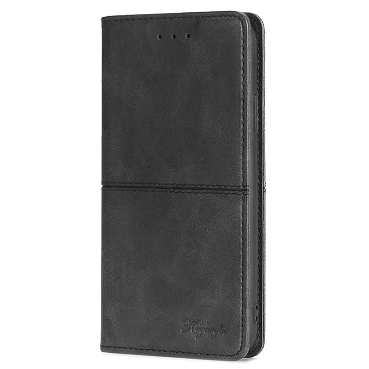 For Xiaomi Redmi Turbo 3 5G / Poco F6 5G Folio Case with Card Slots PU Leather Stand Magnetic Closure Phone Cover