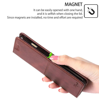 For Xiaomi Redmi Turbo 3 5G / Poco F6 5G Folio Case with Card Slots PU Leather Stand Magnetic Closure Phone Cover