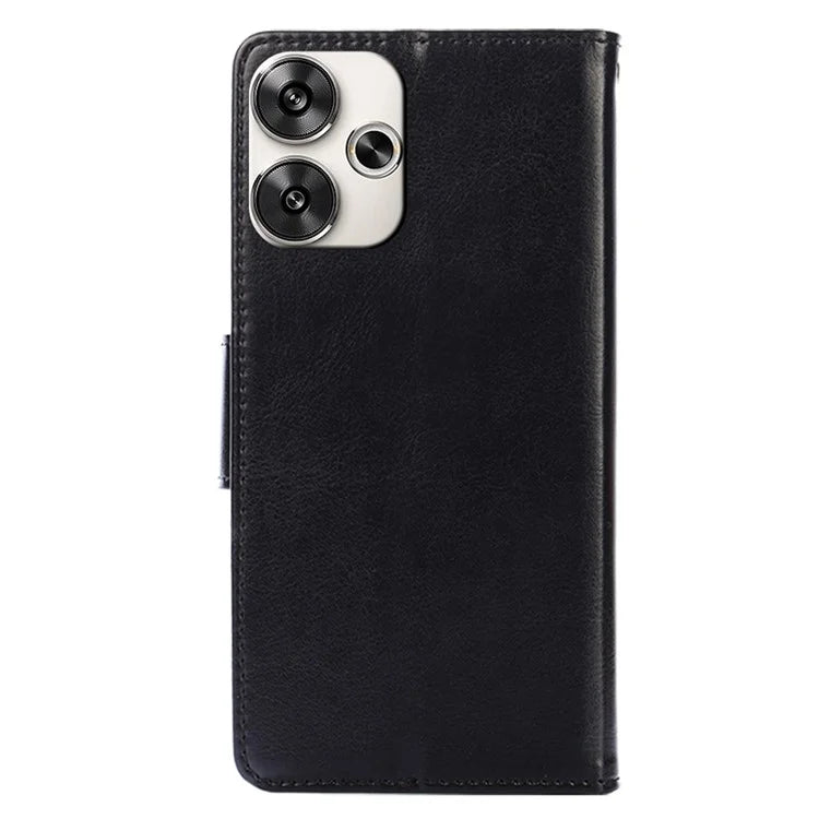 For Xiaomi Redmi Turbo 3 5G / Poco F6 5G Case Shockproof Leather Flip Folio Phone Cover