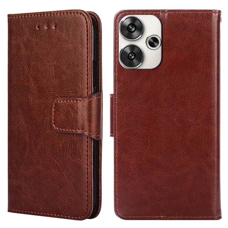 For Xiaomi Redmi Turbo 3 5G / Poco F6 5G Case Shockproof Leather Flip Folio Phone Cover