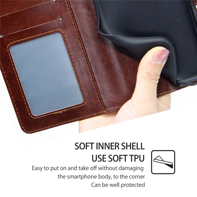 For Xiaomi Redmi Turbo 3 5G / Poco F6 5G Case Shockproof Leather Flip Folio Phone Cover