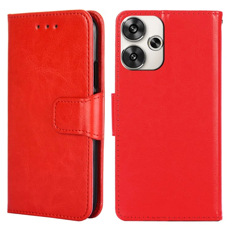 For Xiaomi Redmi Turbo 3 5G / Poco F6 5G Case Shockproof Leather Flip Folio Phone Cover