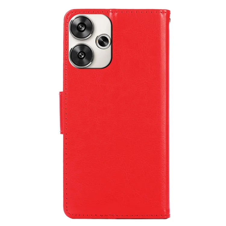 For Xiaomi Redmi Turbo 3 5G / Poco F6 5G Case Shockproof Leather Flip Folio Phone Cover
