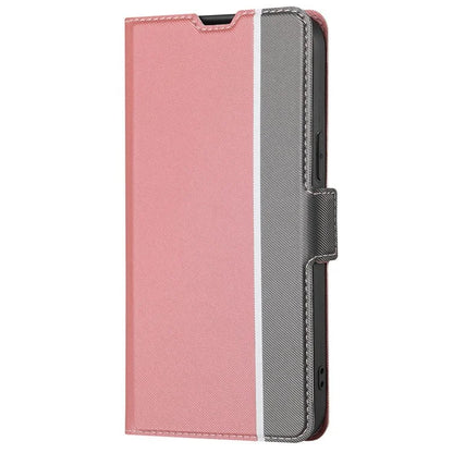 For Xiaomi Redmi Turbo 3 5G / Poco F6 5G Case Card Holder Twill Texture Leather Flip Phone Cover