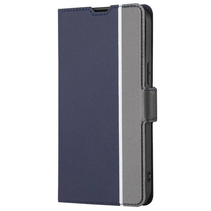 For Xiaomi Redmi Turbo 3 5G / Poco F6 5G Case Card Holder Twill Texture Leather Flip Phone Cover