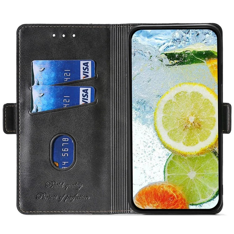 For Xiaomi Redmi Turbo 3 5G / Poco F6 5G Case Color Splicing Leather Drop-Proof Phone Cover with Wallet