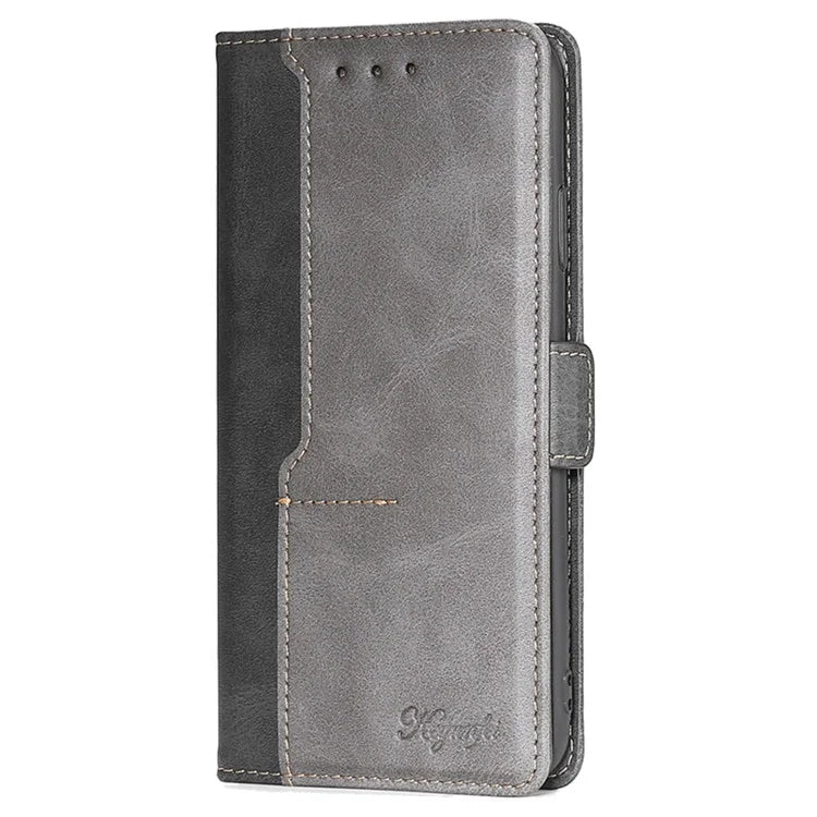 For Xiaomi Redmi Turbo 3 5G / Poco F6 5G Case Color Splicing Leather Drop-Proof Phone Cover with Wallet