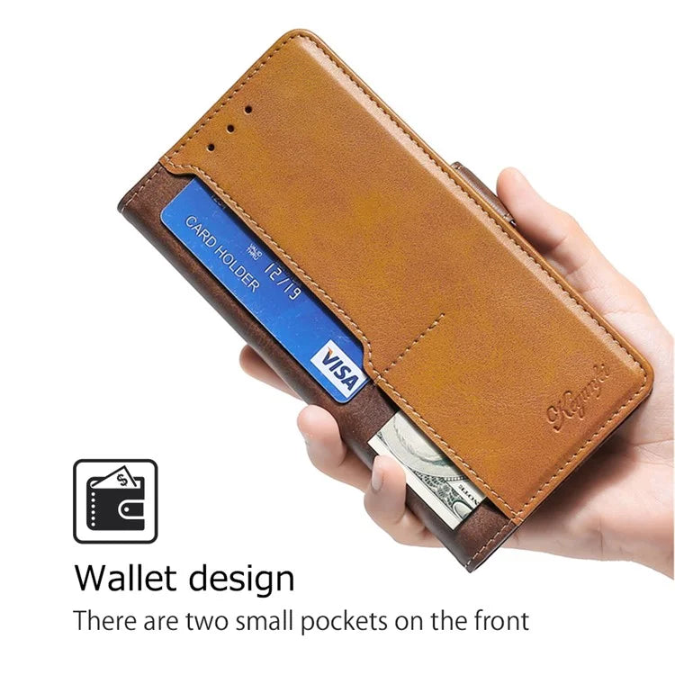 For Xiaomi Redmi Turbo 3 5G / Poco F6 5G Case Color Splicing Leather Drop-Proof Phone Cover with Wallet