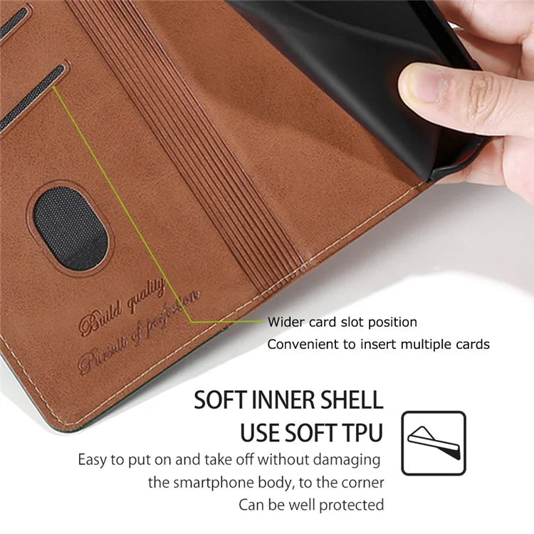 For Xiaomi Redmi Turbo 3 5G / Poco F6 5G Case Color Splicing Leather Drop-Proof Phone Cover with Wallet