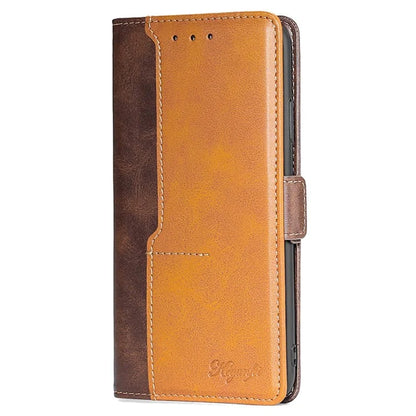 For Xiaomi Redmi Turbo 3 5G / Poco F6 5G Case Color Splicing Leather Drop-Proof Phone Cover with Wallet