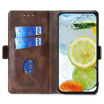 For Xiaomi Redmi Turbo 3 5G / Poco F6 5G Case Color Splicing Leather Drop-Proof Phone Cover with Wallet