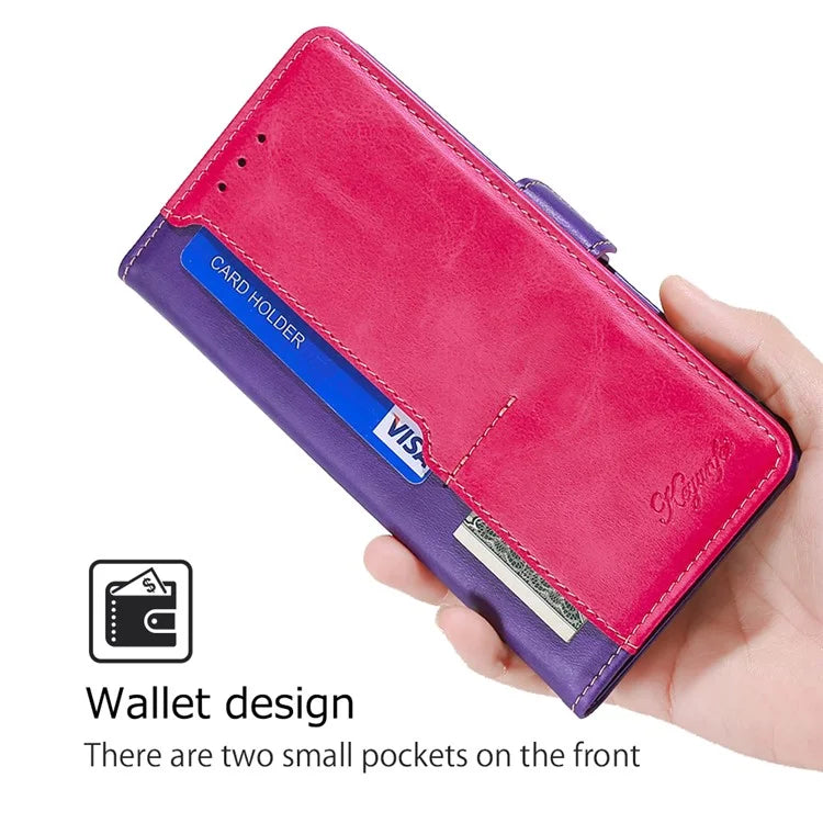 For Xiaomi Redmi Turbo 3 5G / Poco F6 5G Case Color Splicing Leather Drop-Proof Phone Cover with Wallet