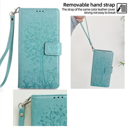 For Xiaomi Redmi Turbo 3 5G / Poco F6 5G Case PU Leather Deer Imprinted Wallet Phone Cover