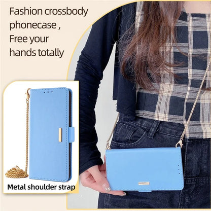 For Xiaomi Redmi Turbo 3 5G / Poco F6 5G Crossbody Case RFID Blocking Wallet PU Leather Folding Stand Phone Cover