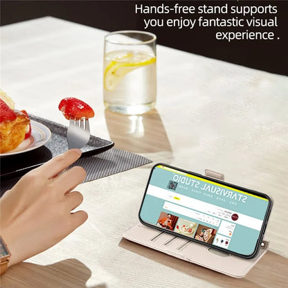 For Xiaomi Redmi Turbo 3 5G / Poco F6 5G Crossbody Case RFID Blocking Wallet PU Leather Folding Stand Phone Cover