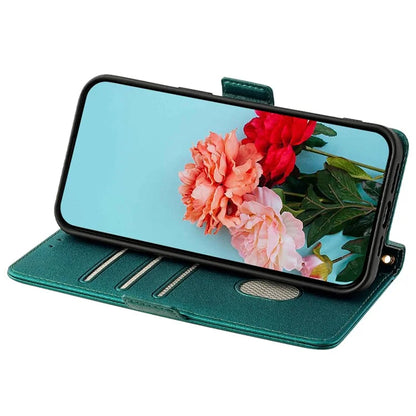 For Xiaomi Redmi Turbo 3 5G / Poco F6 5G Crossbody Case RFID Blocking Wallet PU Leather Folding Stand Phone Cover
