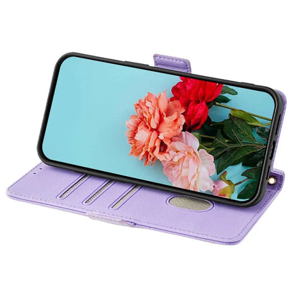 For Xiaomi Redmi Turbo 3 5G / Poco F6 5G Crossbody Case RFID Blocking Wallet PU Leather Folding Stand Phone Cover