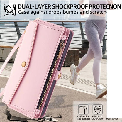 For Xiaomi Redmi Turbo 3 5G / Poco F6 5G Phone Case Large Capacity Wallet Leather Stand Protective Cover with 2 Straps
