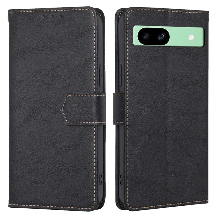 For Google Pixel 8a Case Magnetic Clasp RFID Blocking Wallet Leather Phone Cover