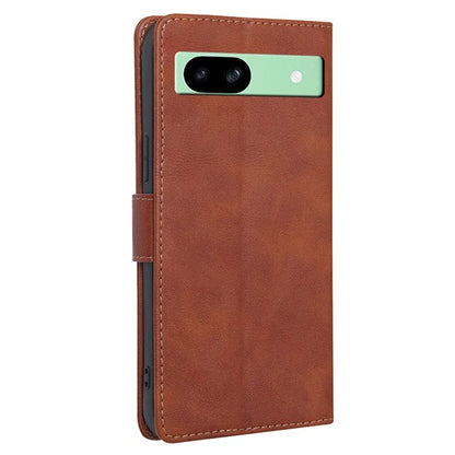 For Google Pixel 8a Case Magnetic Clasp RFID Blocking Wallet Leather Phone Cover