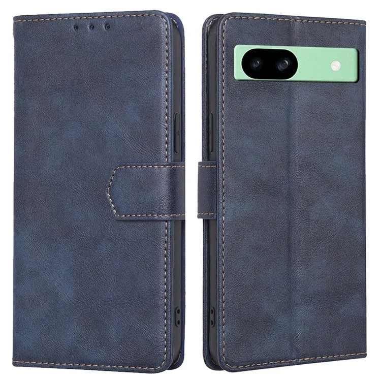 For Google Pixel 8a Case Magnetic Clasp RFID Blocking Wallet Leather Phone Cover
