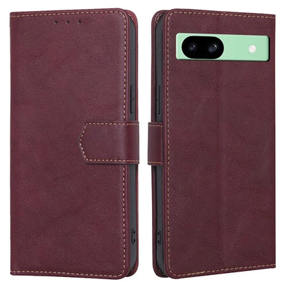 For Google Pixel 8a Case Magnetic Clasp RFID Blocking Wallet Leather Phone Cover