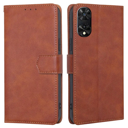 For TCL 505 RFID Blocking Leather Cover with Wallet Cell Phone Accessories Wholesale