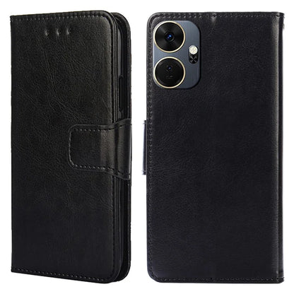 For itel P55+ Case Anti-Scratch Leather Flip Phone Cover with Wallet