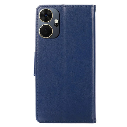 For itel P55+ Case Anti-Scratch Leather Flip Phone Cover with Wallet