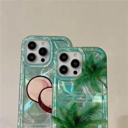 IMD Phone Case for iPhone 15 Pro Max Wholesale Mobile Accessories Silicone+PC Phone Cover Tree
