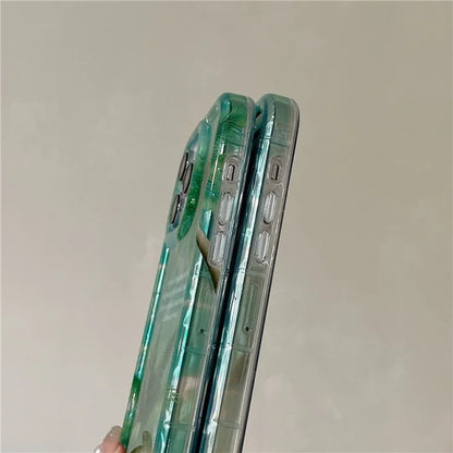 IMD Phone Case for iPhone 15 Pro Max Wholesale Mobile Accessories Silicone+PC Phone Cover Tree
