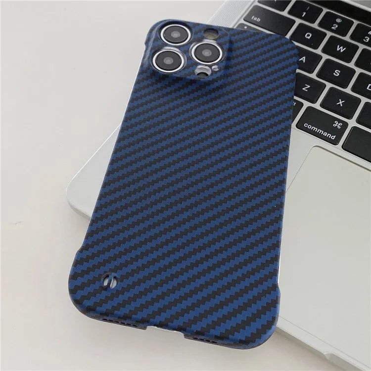 For iPhone 14 Pro PC Case Frameless Phone Protective Cover Slim-Fit Protection Shell