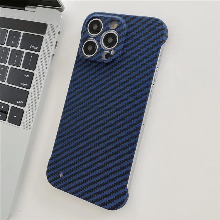 For iPhone 14 Pro PC Case Frameless Phone Protective Cover Slim-Fit Protection Shell