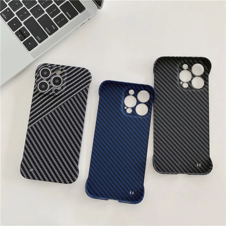 For iPhone 14 Pro PC Case Frameless Phone Protective Cover Slim-Fit Protection Shell