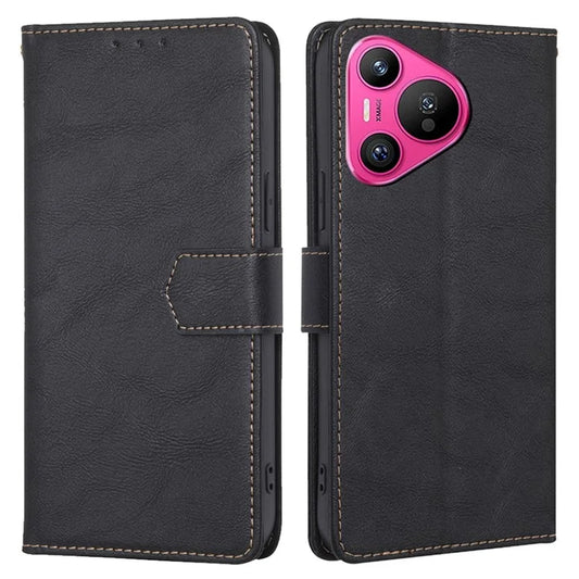 For Huawei Pura 70 Case Magnetic Leather RFID Blocking Wallet Phone Cover
