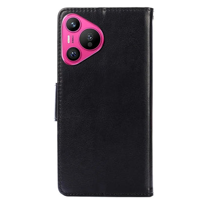 For Huawei Pura 70 Case Wallet PU Leather + TPU Folding Stand Phone Cover