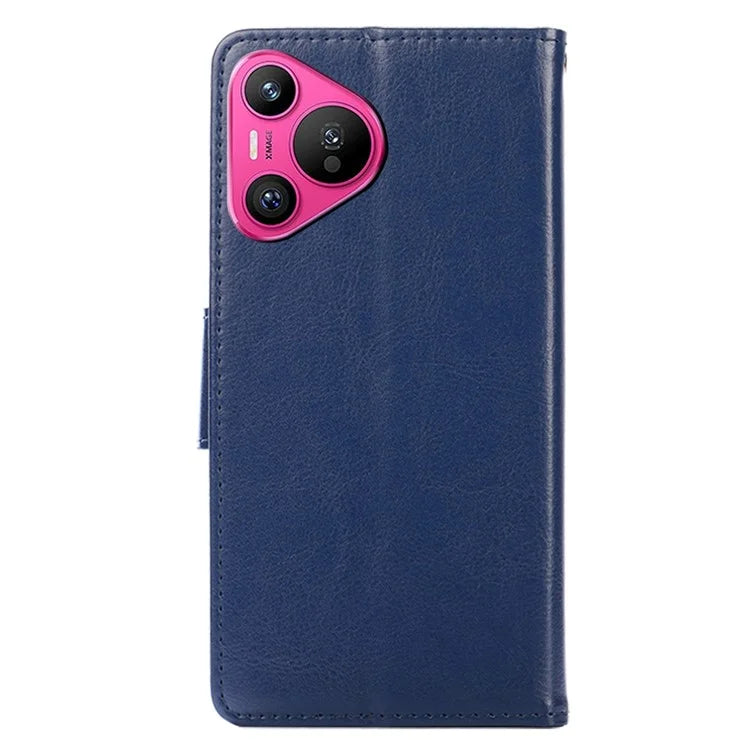 For Huawei Pura 70 Case Wallet PU Leather + TPU Folding Stand Phone Cover