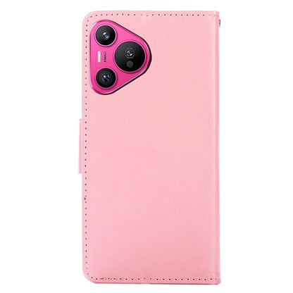 For Huawei Pura 70 Case Wallet PU Leather + TPU Folding Stand Phone Cover