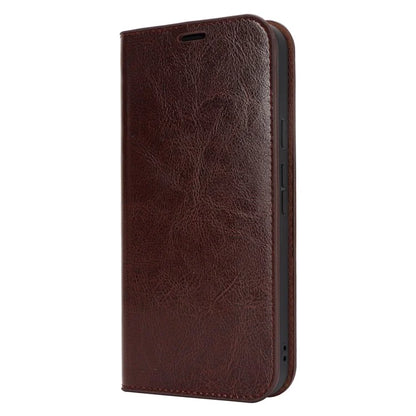 For Google Pixel 9 Pro XL Phone Wallet Case Crazy Horse Texture Split Leather Stand Cover