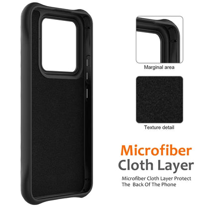 For Xiaomi 14 Pro Magnetic Phone Case with Strap Ripple Texture Liquid Silicone Cover