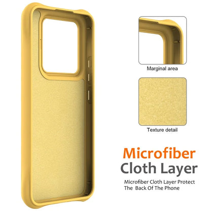 For Xiaomi 14 Pro Magnetic Phone Case with Strap Ripple Texture Liquid Silicone Cover