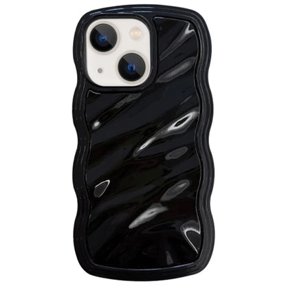 For iPhone 13 TPU Case Water Ripple Wave Frame Protective Phone Cover