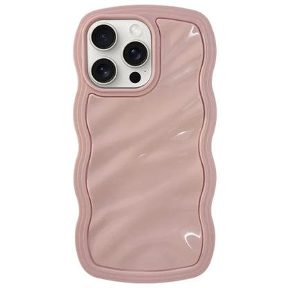 For iPhone 13 Pro Slim Case Water Ripple Pattern TPU Shockproof Phone Cover