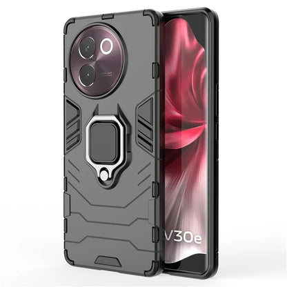For vivo V30e 5G Case PC+TPU Kickstand Drop Protection Back Phone Cover