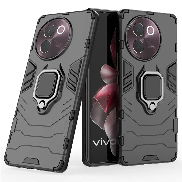 For vivo V30e 5G Case PC+TPU Kickstand Drop Protection Back Phone Cover