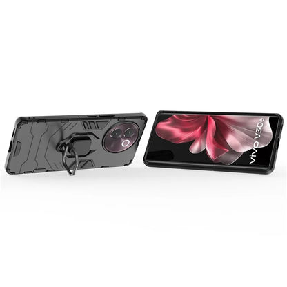 For vivo V30e 5G Case PC+TPU Kickstand Drop Protection Back Phone Cover