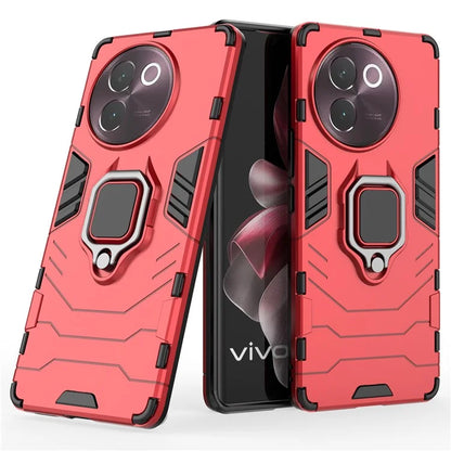 For vivo V30e 5G Case PC+TPU Kickstand Drop Protection Back Phone Cover