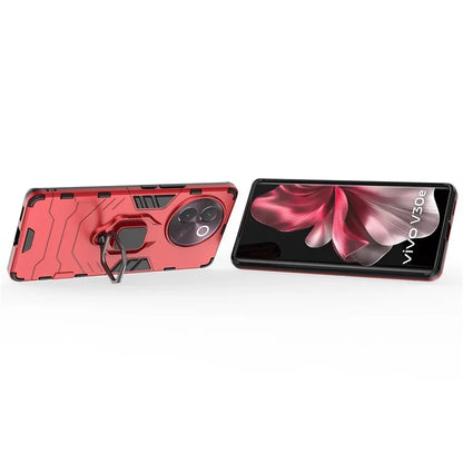 For vivo V30e 5G Case PC+TPU Kickstand Drop Protection Back Phone Cover